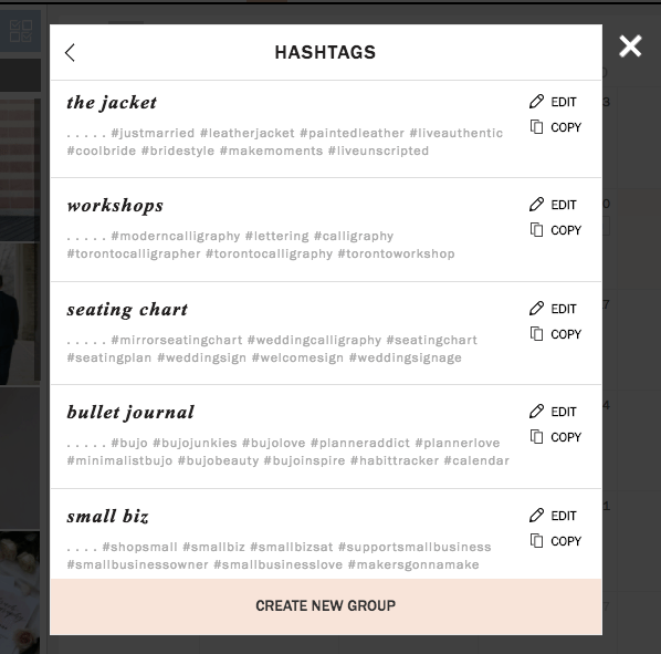 Apps for Instagram - Planoly Hashtag Manager