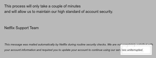 Look for spelling mistakes when identifying phishing emails
