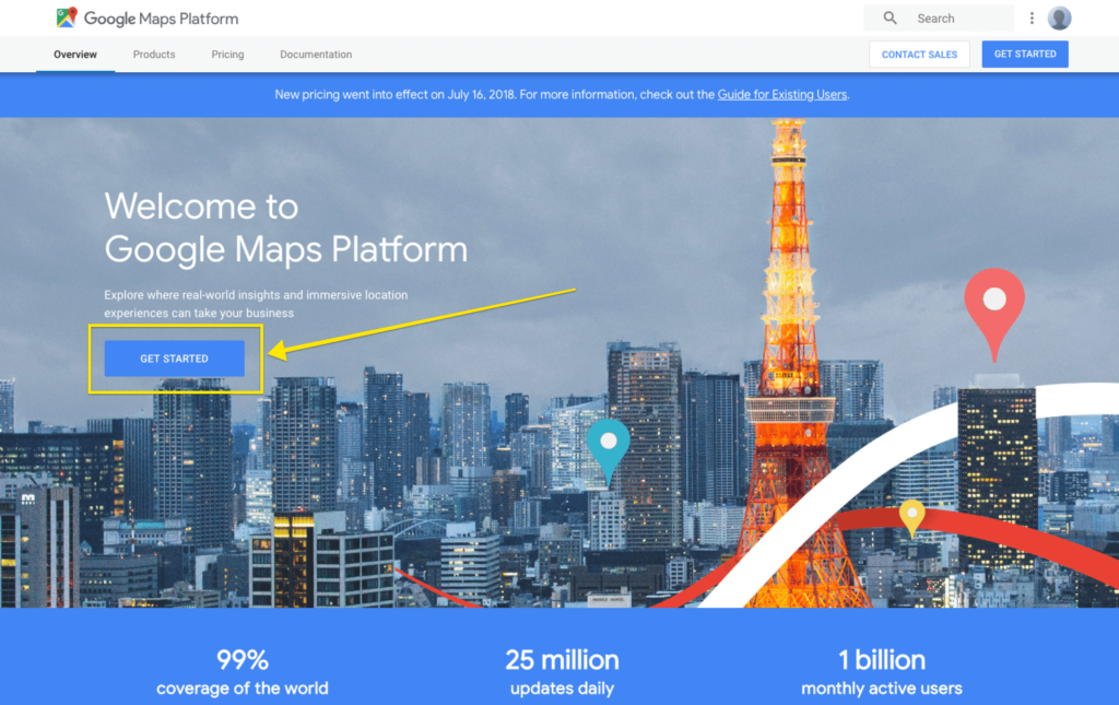 Get Started Setting Up a Google Maps Project